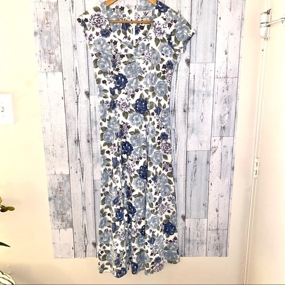 maggie lawrence Dresses & Skirts - Maggie Lawrence S cottagecore floral 90s dress